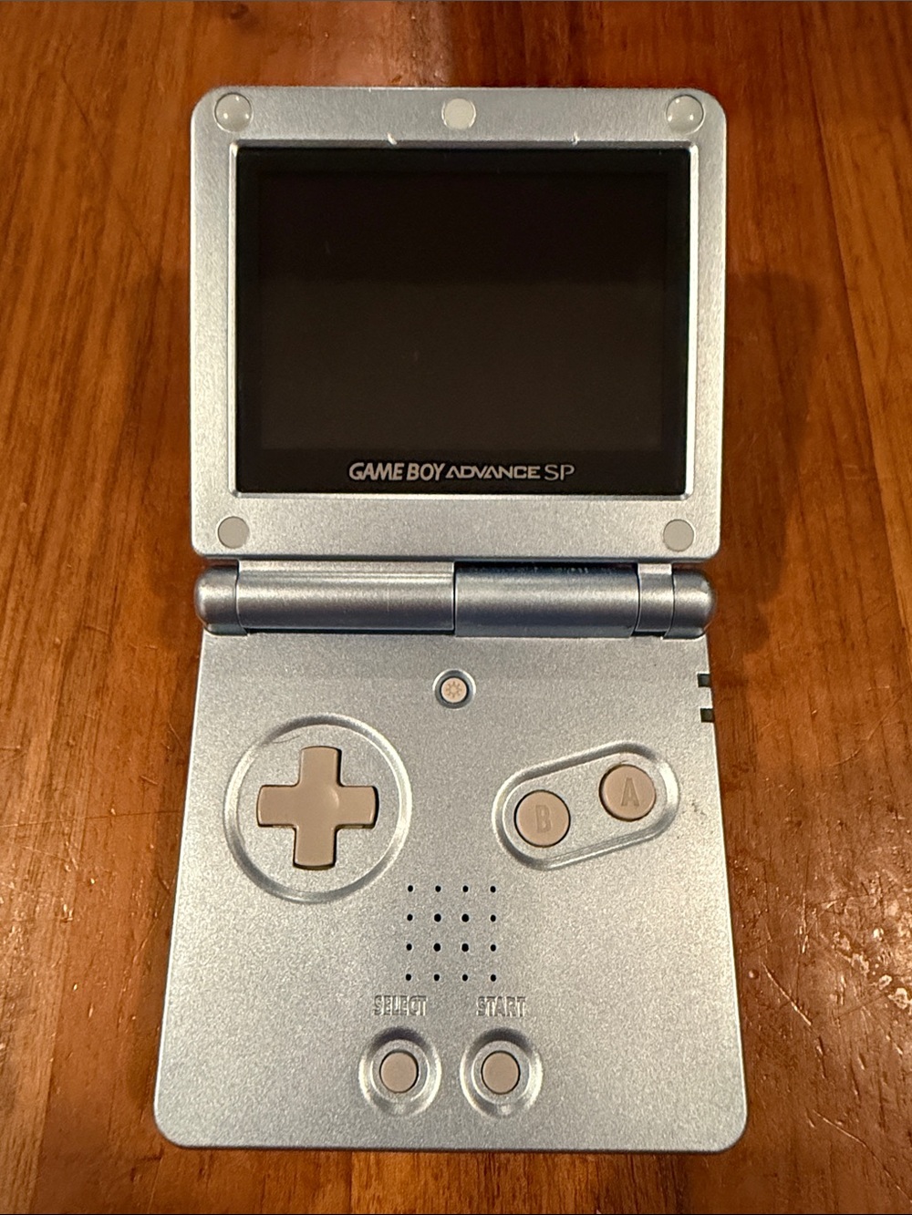 Nintendo Gameboy Advance SP Blue Handheld System for Parts/Untested No Cord